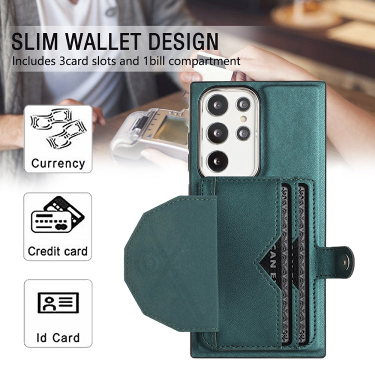 Shockproof Leather Phone Case with Card Holder, For Samsung Galaxy S23 Ultra, For Samsung Galaxy S23, For Samsung Galaxy A04 4G, For Samsung Galaxy A13 5G / A04S / M13 5G