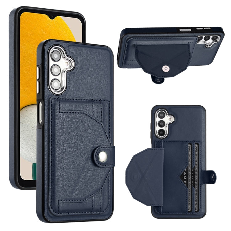 Shockproof Leather Phone Case with Card Holder, For Samsung Galaxy S23 Ultra, For Samsung Galaxy S23, For Samsung Galaxy A04 4G, For Samsung Galaxy A13 5G / A04S / M13 5G