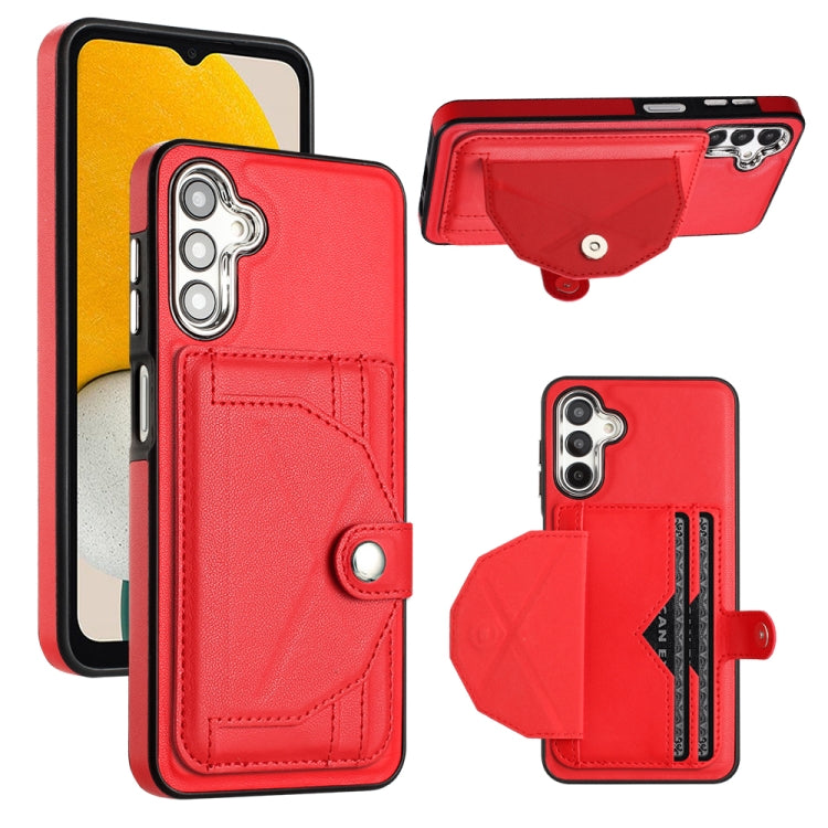 Shockproof Leather Phone Case with Card Holder, For Samsung Galaxy S23 Ultra, For Samsung Galaxy S23, For Samsung Galaxy A04 4G, For Samsung Galaxy A13 5G / A04S / M13 5G