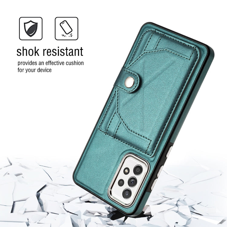 Shockproof Leather Phone Case with Card Holder, For Samsung Galaxy A52 4G / A52 5G, For Samsung Galaxy A12 4G / M12, For Samsung Galaxy A32 5G