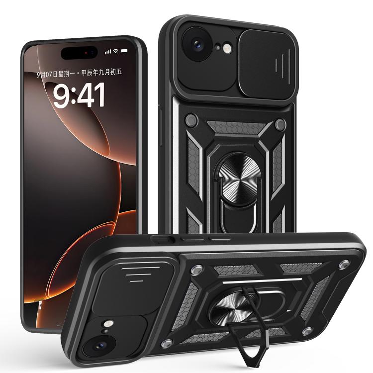 Sliding Camera Cover Design TPU+PC Phone Case, For iPhone 17e / 16e, For iPhone 17 Pro Max, For iPhone 17 Pro