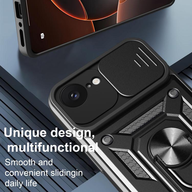 Sliding Camera Cover Design TPU+PC Phone Case, For iPhone 17e / 16e, For iPhone 17 Pro Max, For iPhone 17 Pro