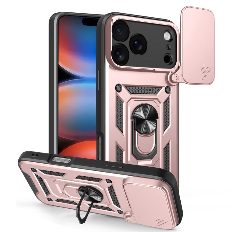 Sliding Camera Cover Design TPU+PC Phone Case, For iPhone 17e / 16e, For iPhone 17 Pro Max, For iPhone 17 Pro