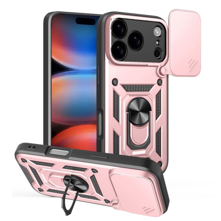 Sliding Camera Cover Design TPU+PC Phone Case, For iPhone 17e / 16e, For iPhone 17 Pro Max, For iPhone 17 Pro