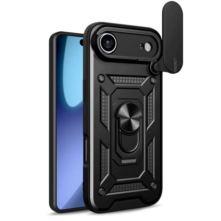 Sliding Camera Cover Design TPU+PC Phone Case, For iPhone 17, For iPhone Air, For iPhone 16 Pro Max