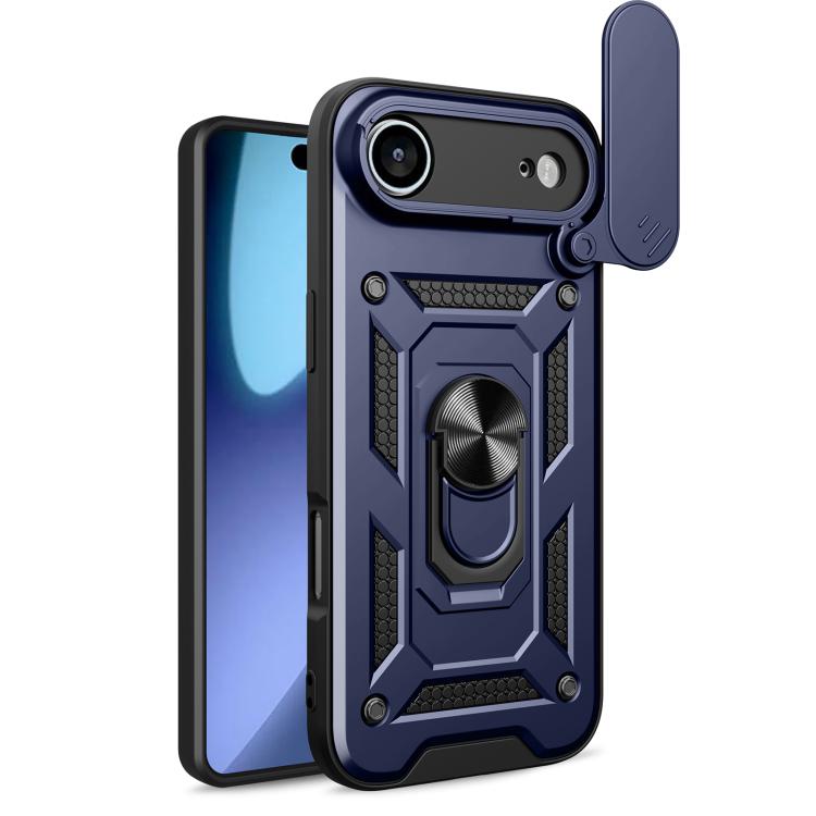 Sliding Camera Cover Design TPU+PC Phone Case, For iPhone 17, For iPhone Air, For iPhone 16 Pro Max