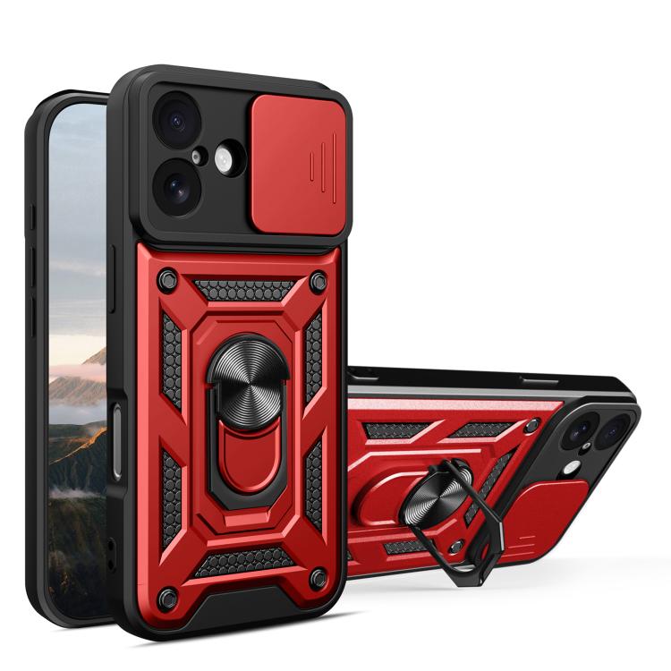 Sliding Camera Cover Design TPU+PC Phone Case, For iPhone 17, For iPhone Air, For iPhone 16 Pro Max