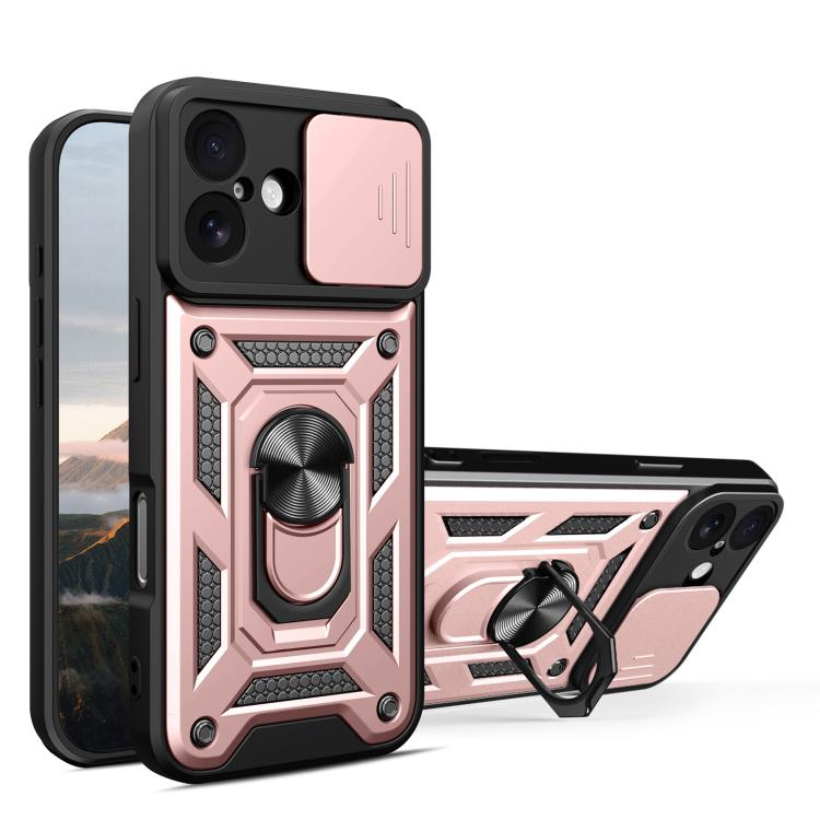 Sliding Camera Cover Design TPU+PC Phone Case, For iPhone 17, For iPhone Air, For iPhone 16 Pro Max