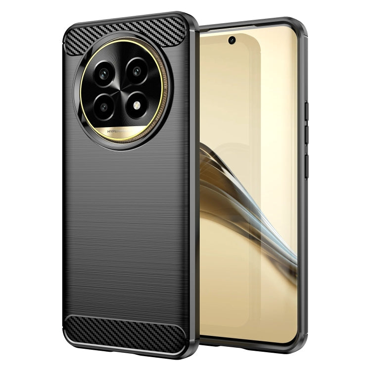 Carbon Fiber Brushed Texture TPU Phone Case, For Realme C75, For Realme GT 7 Pro, For Realme P1 Speed, For Realme 13 Pro 5G, For Realme 13 Pro+ 5G, For Realme GT 6, For Realme C61, For Realme C63