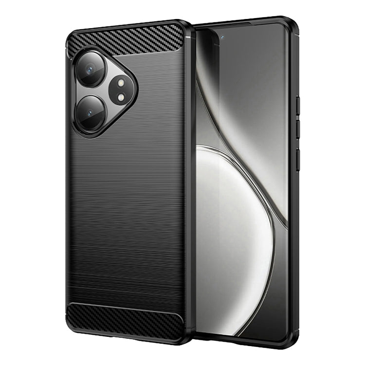Carbon Fiber Brushed Texture TPU Phone Case, For Realme C75, For Realme GT 7 Pro, For Realme P1 Speed, For Realme 13 Pro 5G, For Realme 13 Pro+ 5G, For Realme GT 6, For Realme C61, For Realme C63