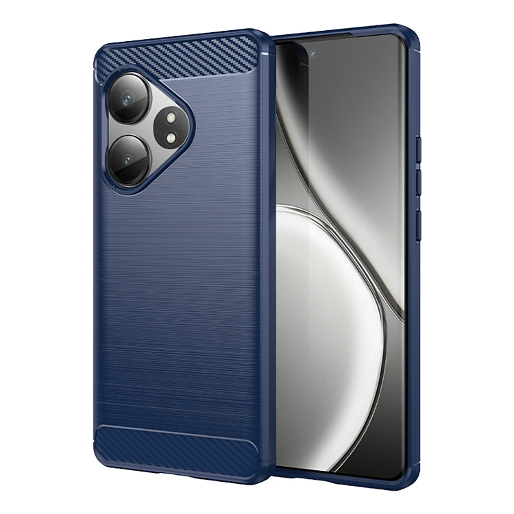 Carbon Fiber Brushed Texture TPU Phone Case, For Realme C75, For Realme GT 7 Pro, For Realme P1 Speed, For Realme 13 Pro 5G, For Realme 13 Pro+ 5G, For Realme GT 6, For Realme C61, For Realme C63