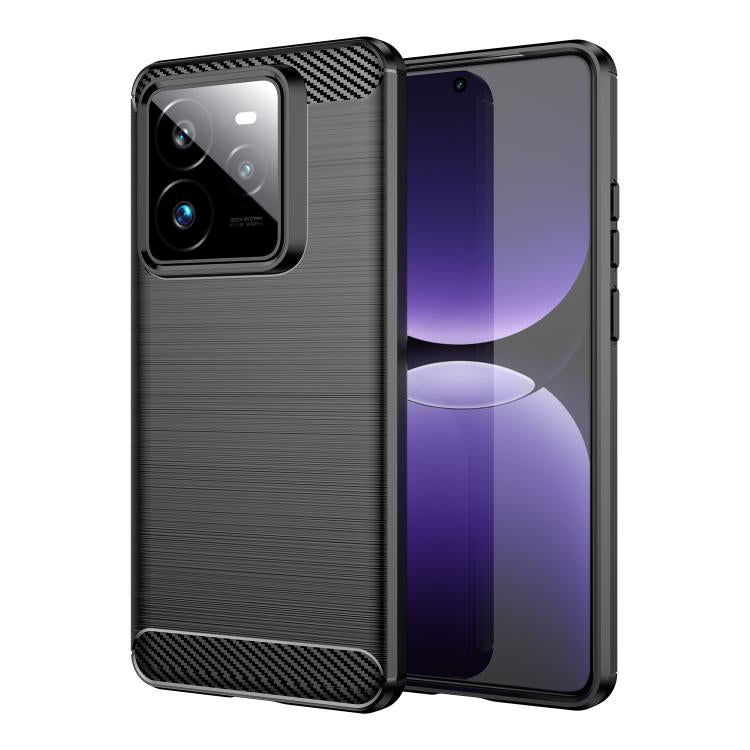 Carbon Fiber Brushed Texture TPU Phone Case, For Realme C75, For Realme GT 7 Pro, For Realme P1 Speed, For Realme 13 Pro 5G, For Realme 13 Pro+ 5G, For Realme GT 6, For Realme C61, For Realme C63