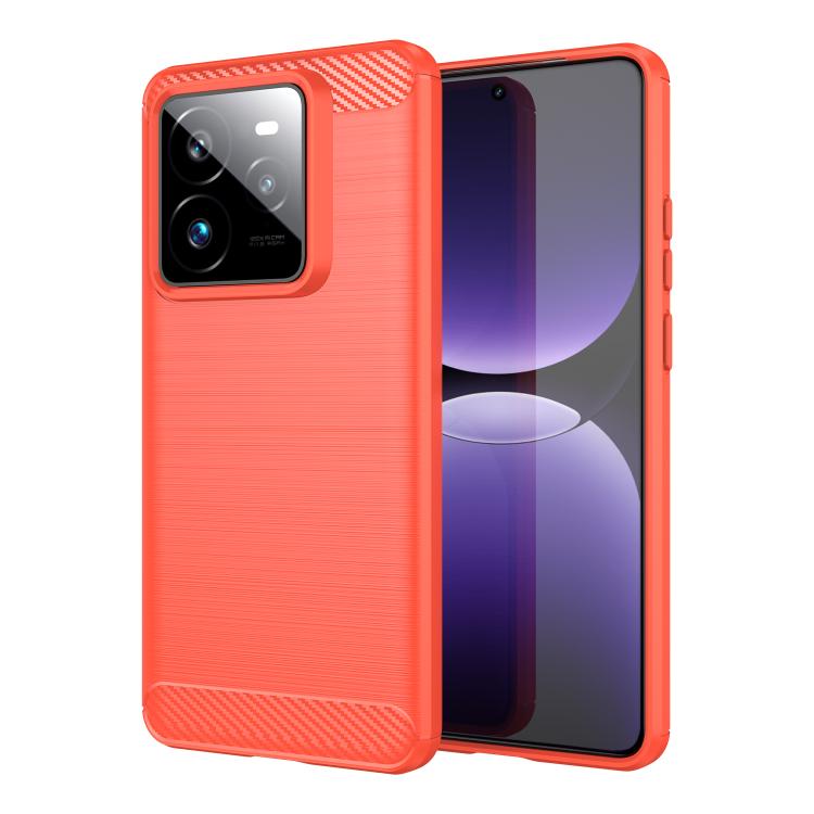 Carbon Fiber Brushed Texture TPU Phone Case, For Realme C75, For Realme GT 7 Pro, For Realme P1 Speed, For Realme 13 Pro 5G, For Realme 13 Pro+ 5G, For Realme GT 6, For Realme C61, For Realme C63