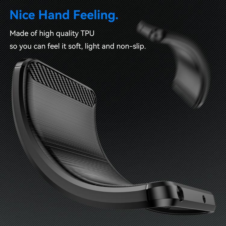 Carbon Fiber Brushed Texture TPU Phone Case, For Realme C75, For Realme GT 7 Pro, For Realme P1 Speed, For Realme 13 Pro 5G, For Realme 13 Pro+ 5G, For Realme GT 6, For Realme C61, For Realme C63