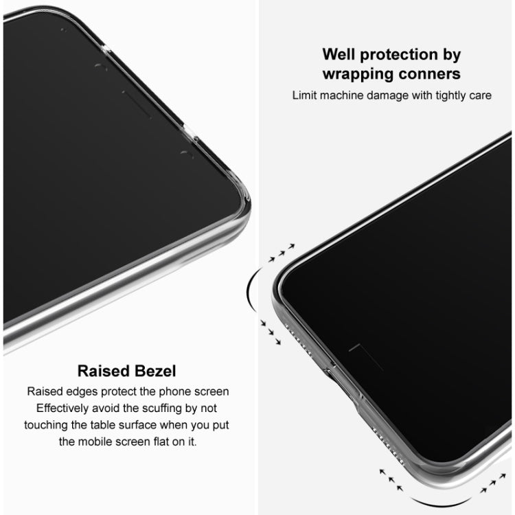 IMAK UX-5 Series Transparent Shockproof TPU Protective Phone Case, For Google Pixel 8a, For Google Pixel 8