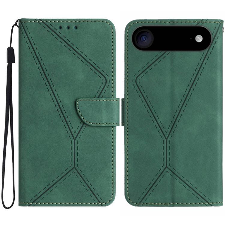 Stitching Embossed Leather Phone Case, For iPhone Air, For iPhone 16 Pro Max, For iPhone 16 Pro, For iPhone 16 Plus