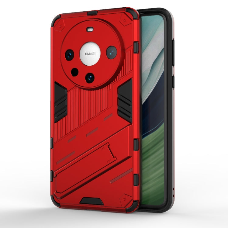 Punk Armor 2 in 1 PC + TPU Phone Case with Holder, For Huawei nova 12 5G, For Huawei Mate 60, For Huawei Mate 60 Pro