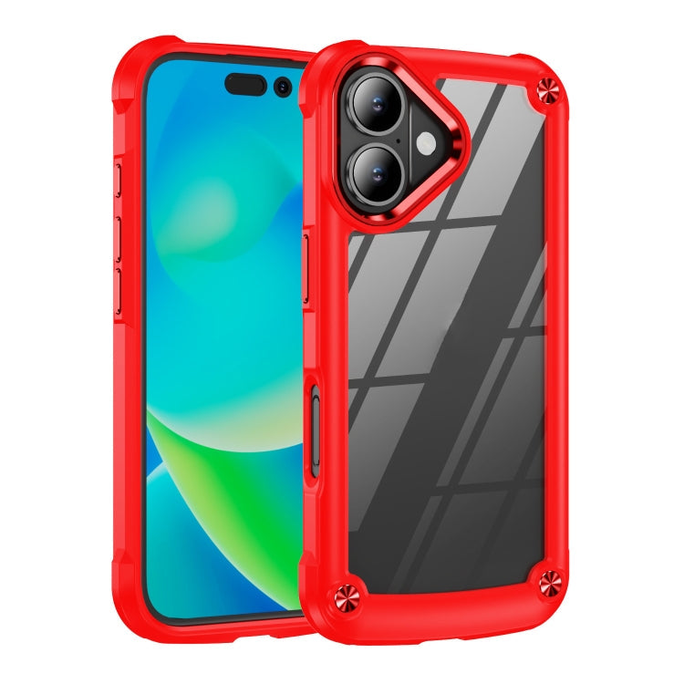 TPU + PC Lens Protection Phone Case, For iPhone 16, For iPhone 15 Pro Max, For iPhone 15 Pro, For iPhone 15 Plus