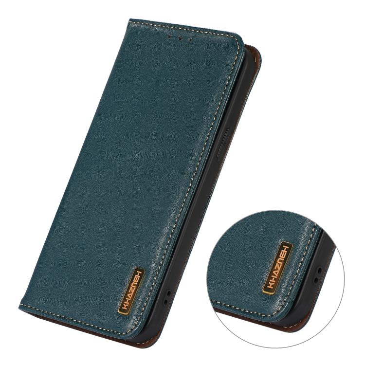 KHAZNEH Nappa Top Layer Cowhide Leather Phone Case, For iPhone 17 Pro Max, For iPhone 16e / 17e, For iPhone 17 Pro, For iPhone 17, For iPhone Air, For iPhone 16e, For iPhone 16 Pro Max