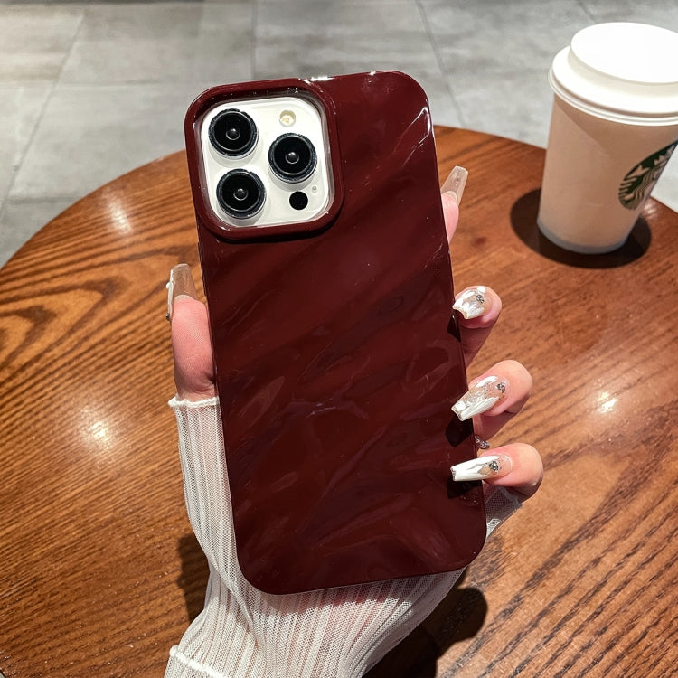 Solid Color Wave Texture TPU Phone Case, For iPhone 14 /13, For iPhone 14 Pro, For iPhone 14 Pro Max