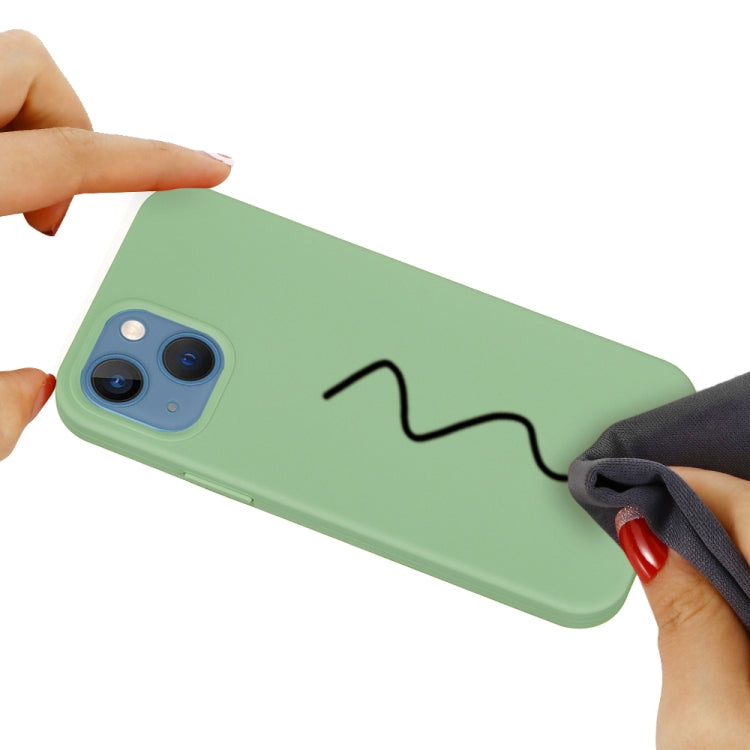 Solid Color Silicone Phone Case, For iPhone 15