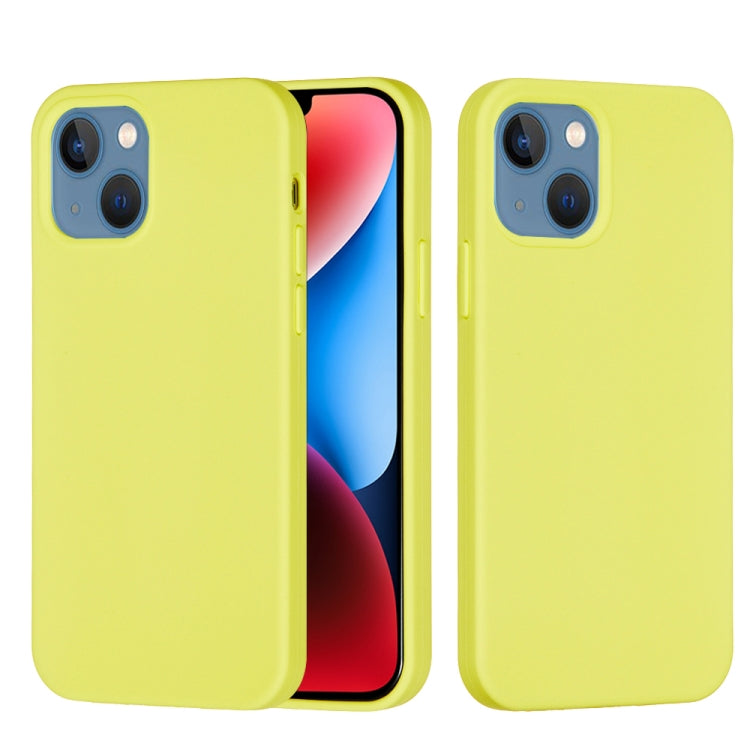 Solid Color Silicone Phone Case, For iPhone 15