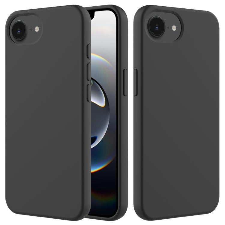 Solid Color Silicone Phone Case, For iPhone 17e / 16e, For iPhone 17 Pro Max