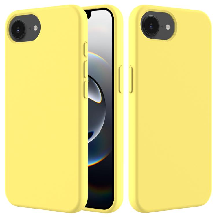 Solid Color Silicone Phone Case, For iPhone 17e / 16e, For iPhone 17 Pro Max