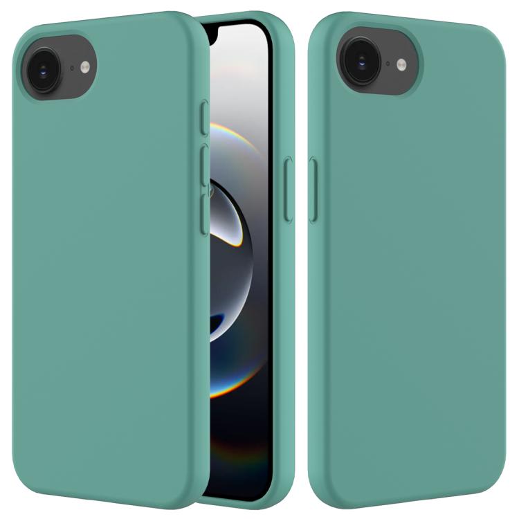 Solid Color Silicone Phone Case, For iPhone 17e / 16e, For iPhone 17 Pro Max