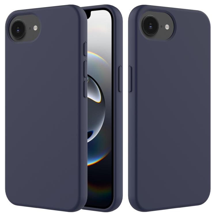 Solid Color Silicone Phone Case, For iPhone 17e / 16e, For iPhone 17 Pro Max