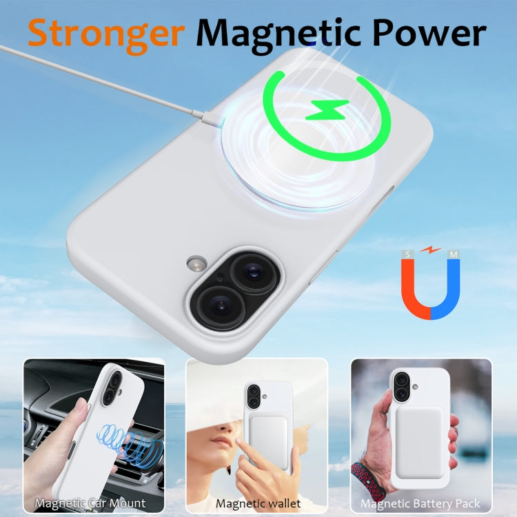 Shockproof Silicone Magsafe Phone Case, For iPhone 16, For iPhone 15 Pro Max
