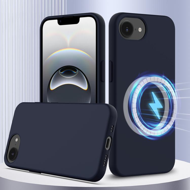 Shockproof Silicone Magsafe Phone Case, For iPhone 17e / 16e, For iPhone 17 Pro Max