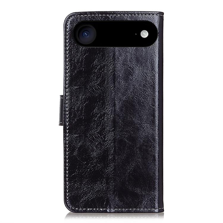 Retro Crazy Horse Texture Horizontal Flip Leather Phone Case, For iPhone Air, For iPhone 16 Pro Max, For iPhone 16 Pro, For iPhone 16 Plus