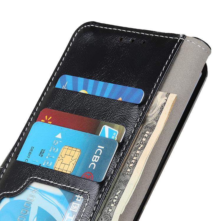 Retro Crazy Horse Texture Horizontal Flip Leather Phone Case, For iPhone Air, For iPhone 16 Pro Max, For iPhone 16 Pro, For iPhone 16 Plus