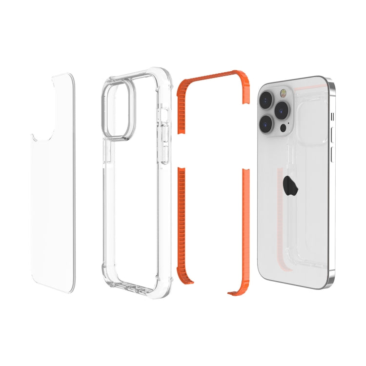 Four-corner Shockproof TPU Hybrid Acrylic Phone Case, For iPhone 15 Pro Max, For iPhone 15 Pro