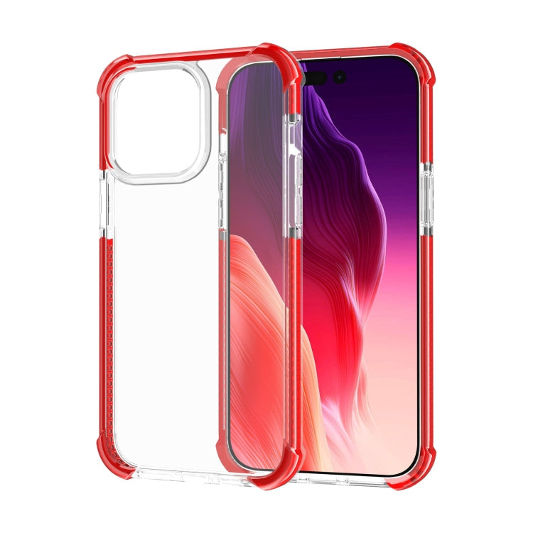 Four-corner Shockproof TPU Hybrid Acrylic Phone Case, For iPhone 15 Pro Max, For iPhone 15 Pro