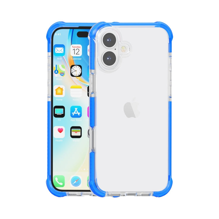 Four-corner Shockproof TPU Hybrid Acrylic Phone Case, For iPhone 16 Plus, For iPhone 16