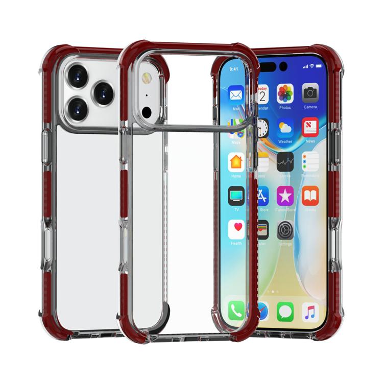 Four-corner Shockproof TPU Hybrid Acrylic Phone Case, For iPhone 17 Pro Max, For iPhone 17 Pro