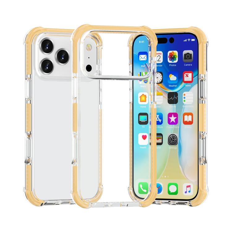 Four-corner Shockproof TPU Hybrid Acrylic Phone Case, For iPhone 17 Pro Max, For iPhone 17 Pro
