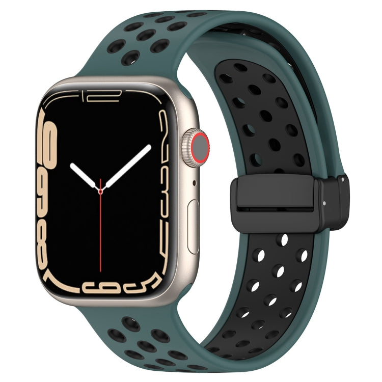 Magnetic Buckle Silicone Watch Band, For Apple Watch 42mm