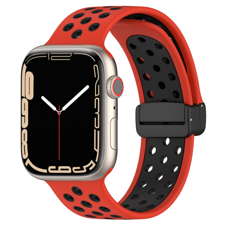 Magnetic Buckle Silicone Watch Band, For Apple Watch 42mm