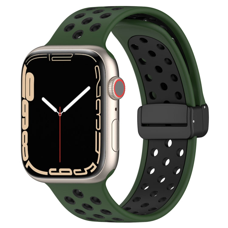 Magnetic Buckle Silicone Watch Band, For Apple Watch 42mm