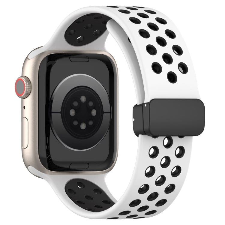 Magnetic Buckle Silicone Watch Band, For Apple Watch 38mm