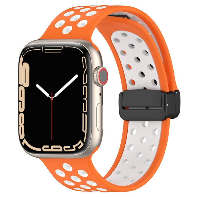 Magnetic Buckle Silicone Watch Band, For Apple Watch 38mm