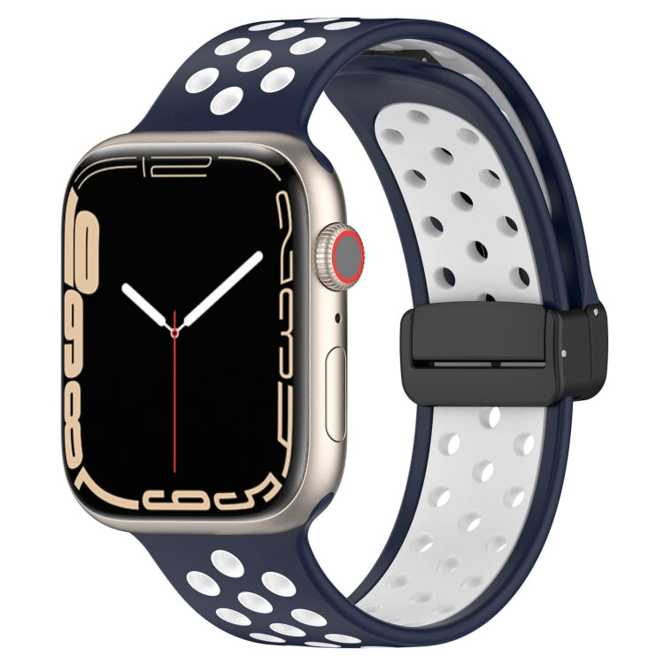Magnetic Buckle Silicone Watch Band, For Apple Watch 38mm