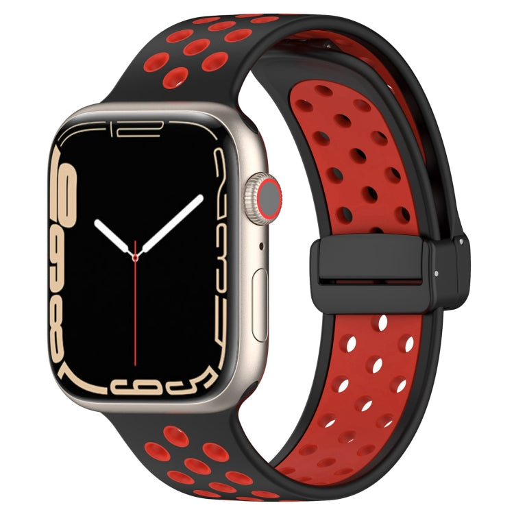 Magnetic Buckle Silicone Watch Band, For Apple Watch 38mm