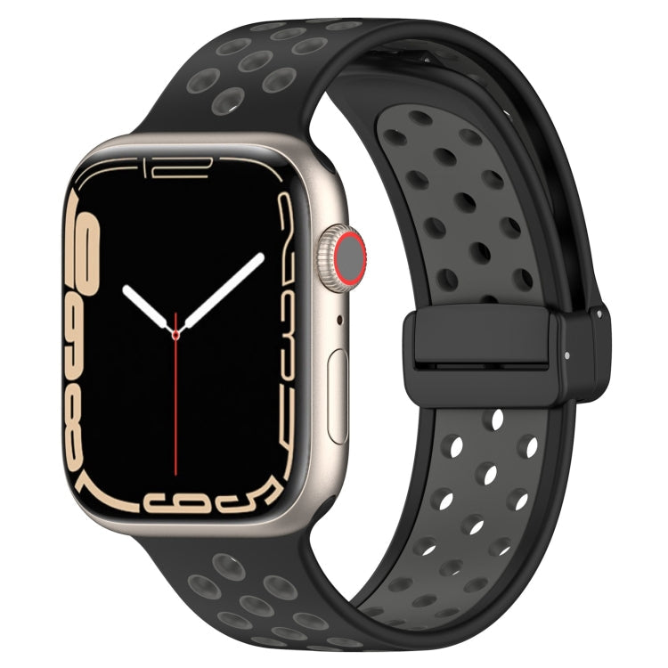 Magnetic Buckle Silicone Watch Band, For Apple Watch 38mm