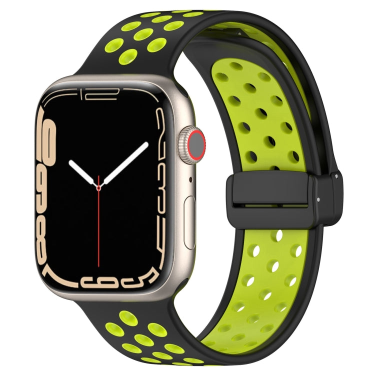 Magnetic Buckle Silicone Watch Band, For Apple Watch 38mm