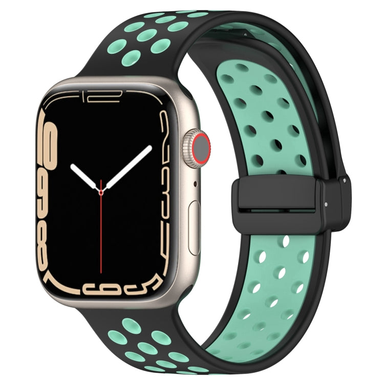 Magnetic Buckle Silicone Watch Band, For Apple Watch 38mm