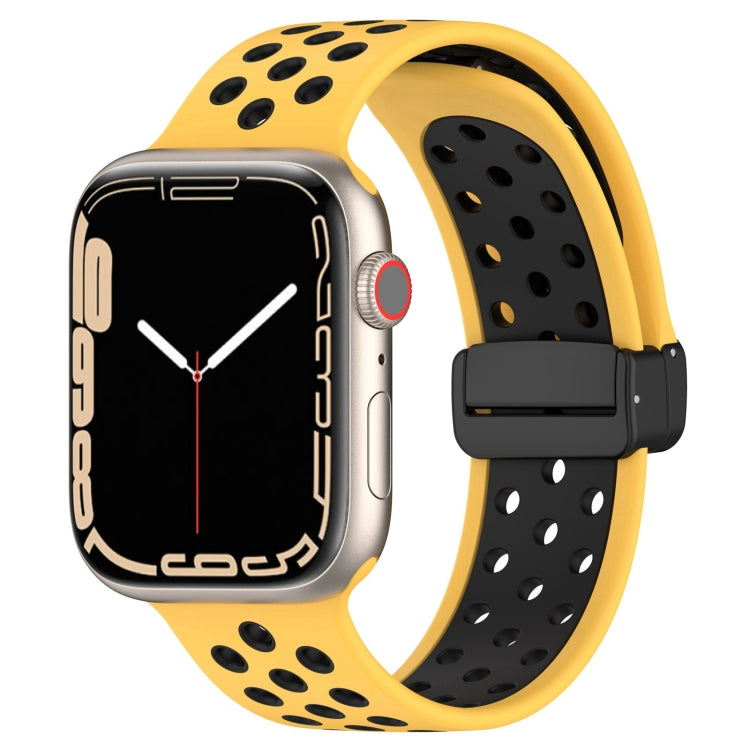 Magnetic Buckle Silicone Watch Band, For Apple Watch 38mm